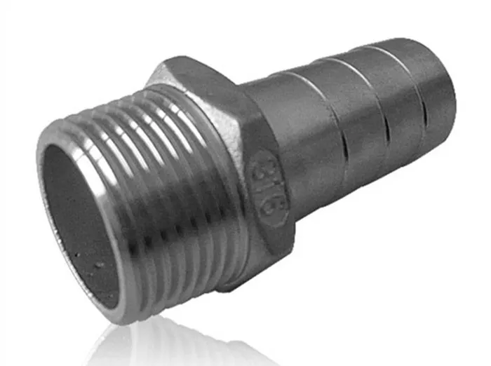 سٹینلیس سٹیل ہیکس نلی نپل