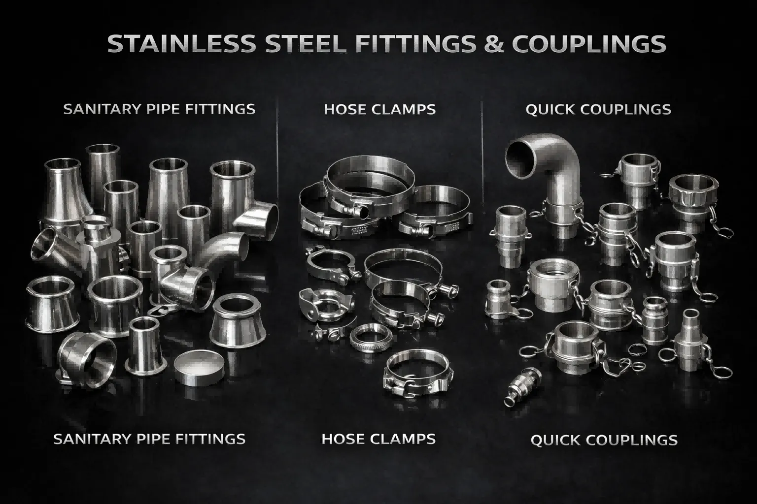 سٹینلیس بٹ ویلڈ پائپ کی متعلقہ اشیاء